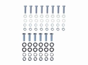 Jeep Wrangler Unlimited JKU Front Winch Bumper - Fishbone Offroad - Stubby with Tube Guard - Black Textured Powder Coat - `07-`18